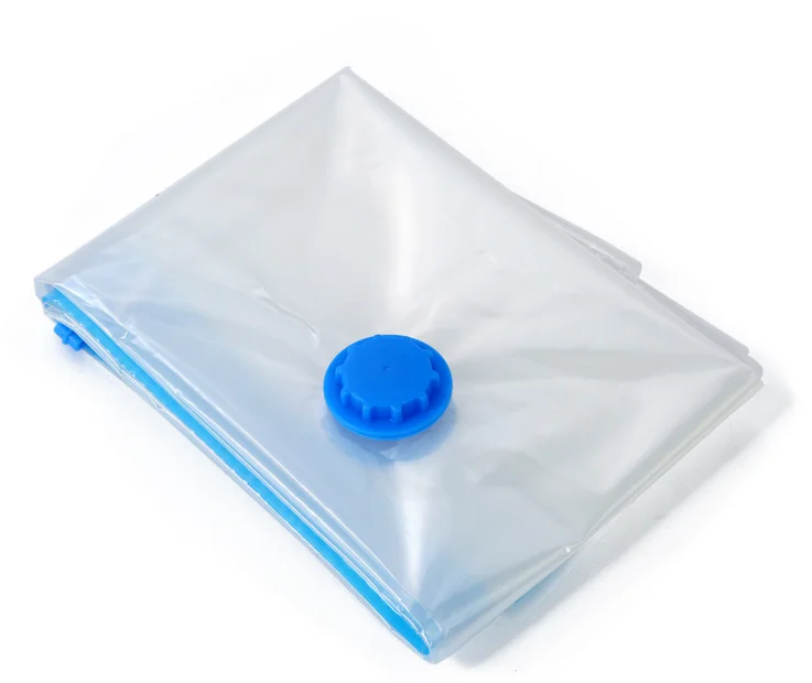 

Custom Made Nylon Storage Bag Clothes Vacuum Plastic Pack Compression Bag For Clothing, Transparent