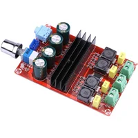 

XH-M190 TPA3116 100W+100W 2 Channels Digital Power Audio Stereo Speaker Amplifier Circuit Board DC 12v 24V TPA3116D2 2x100w