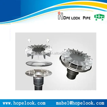 Hdpe Plastic Siphon Rainwater Pipe Fitting For Roof Drainage - Buy ...