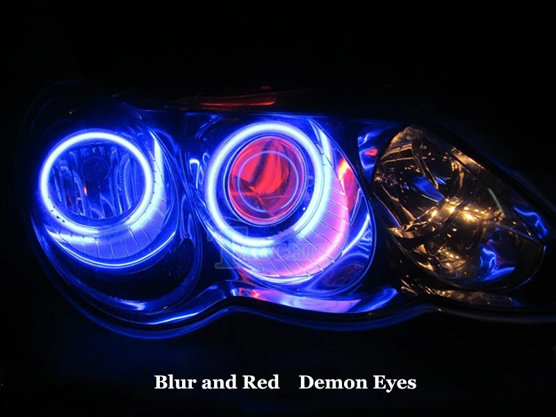 Demon Eye Led Light Devil Eyes For 3 2.5 Inch Car Head Light Projector Lens Motorcycle Hid Xenon
