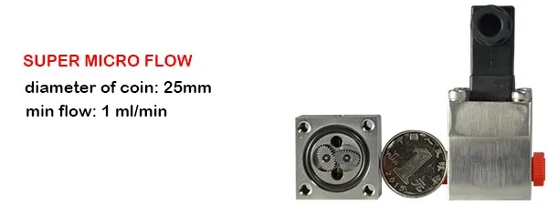 Micro oval gear flow meter