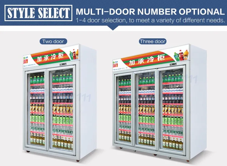 Cola Fridge,Redbull Refrigerator,Double Glass Door Commercial Display