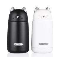 

Cute Cat Thermos Cup Kids Thermo Mug Drinkware Child Water Bottle Stainless Steel Vacuum Flask Portable Leak-proof Tumbler
