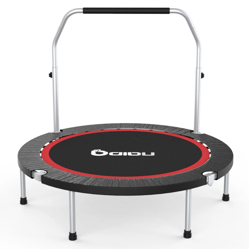 
new design stronger no swings professional four folding trampoline  (60813862506)