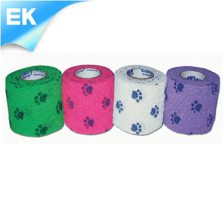 Elastic Veterinary Cohesive Bandage Buy Cohesive Bandage Veterinary