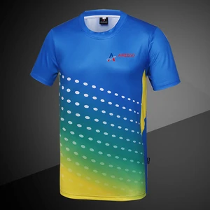 Oem clothing manufacturer polyester fabric full sublimation  printing t shirt with small MOQ