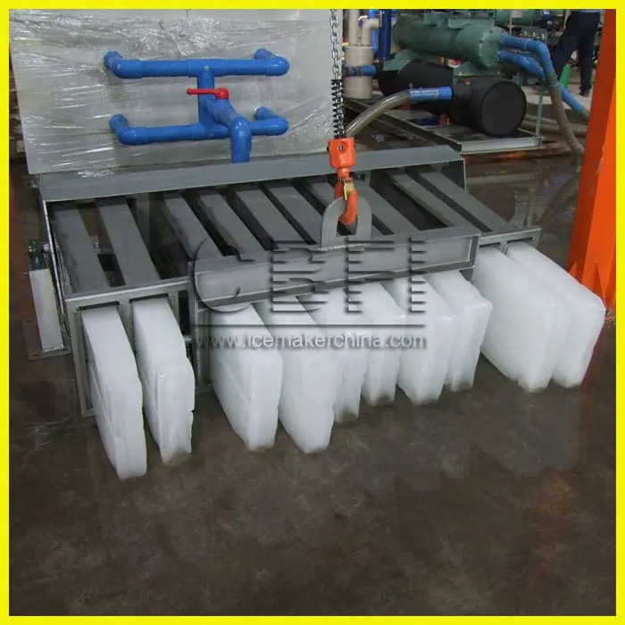 Containerized ice block plant & mobile block plant in keeping fresh and cooling