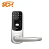 UL3 Home/Office/Hptel Digital Bluetooth Enabled Fingerprint and Touchscreen Keyless Smart Door Lock For Wooden Door