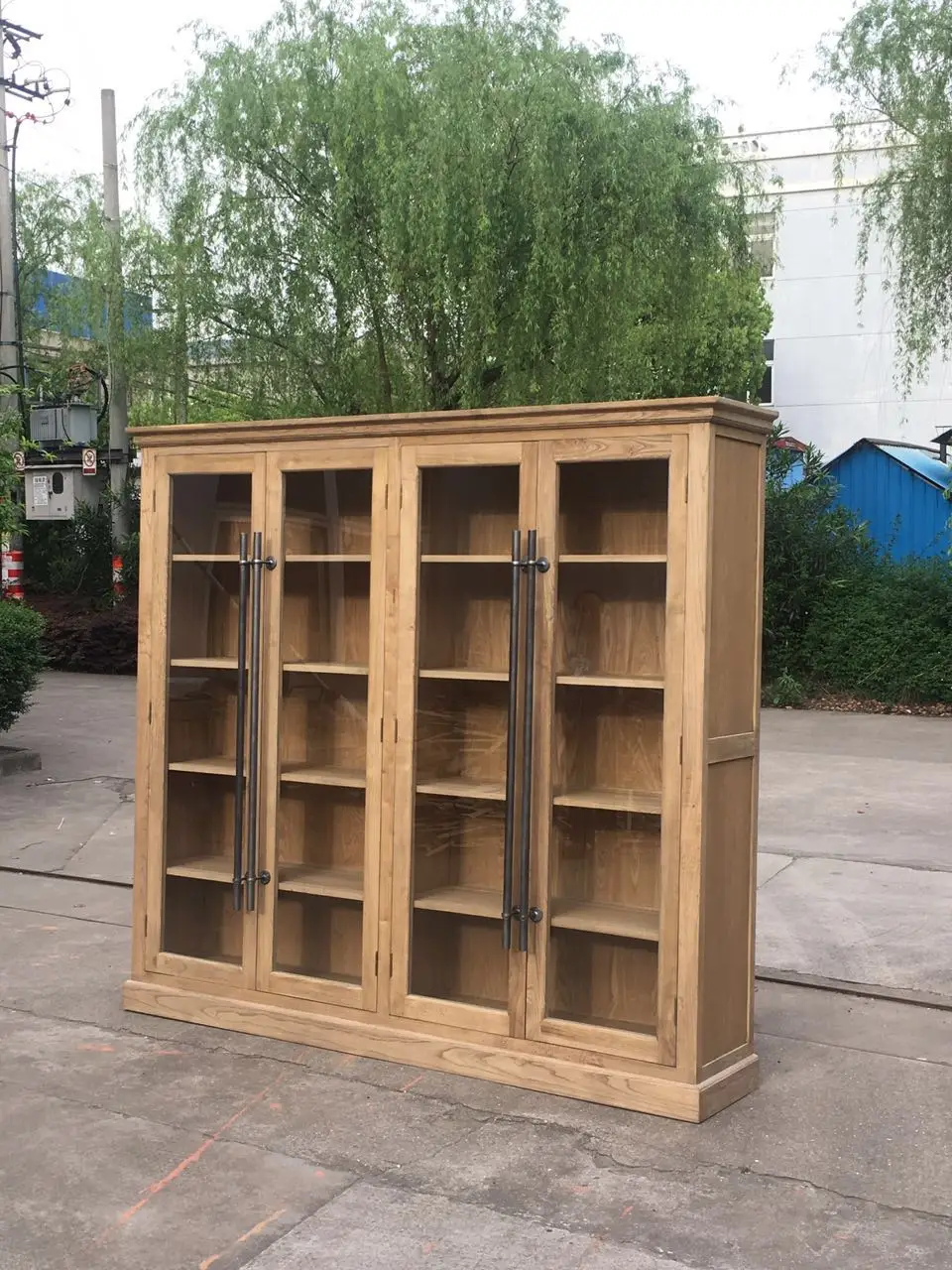 Living Room Furniture China Glass Replacement With 4 Doors