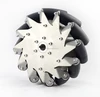 ( 2 Left, 2 Right) 203.2mm High load stainless steel mecanum wheel 8 inch