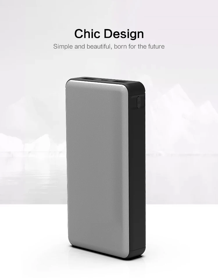 Dongguan RoHS power banks 3A output quick charge QC 3.0 power bank 20000 mAh portable charger - ANKUX.COM