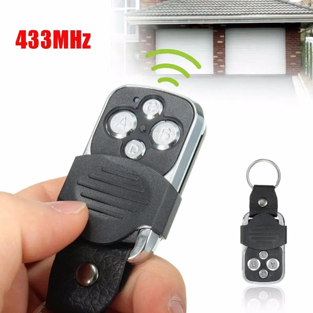 

Universal 4Channel Wireless RF Remote Control Duplicator Cpy 433MHz Electric Gate Garage Door Key Switch Fob Controller