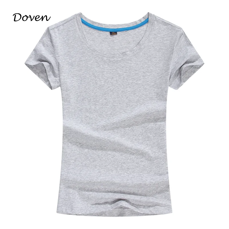 womens 100 percent cotton t shirts