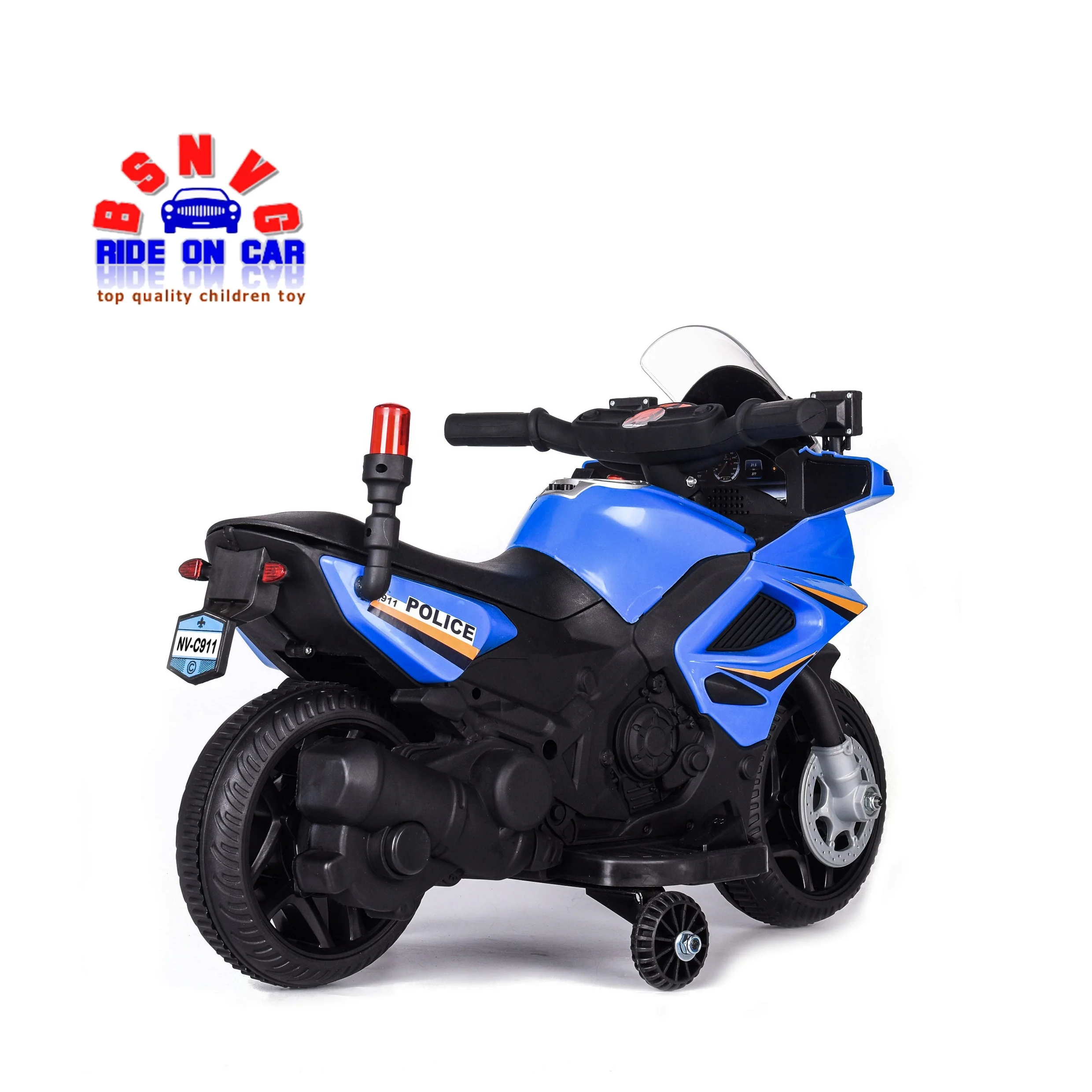 childrens electric police bike