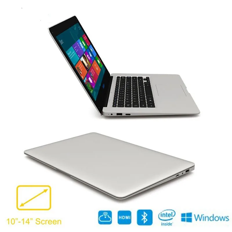 Cheap slim laptop 14.1 inch win 10   tablet Intel Z8350  notebooks  laptop computer