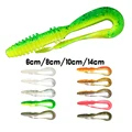 Noeby soft fishing lures 14cm 4pcs bag soft baits shads 14cm leurre souple shad for ul