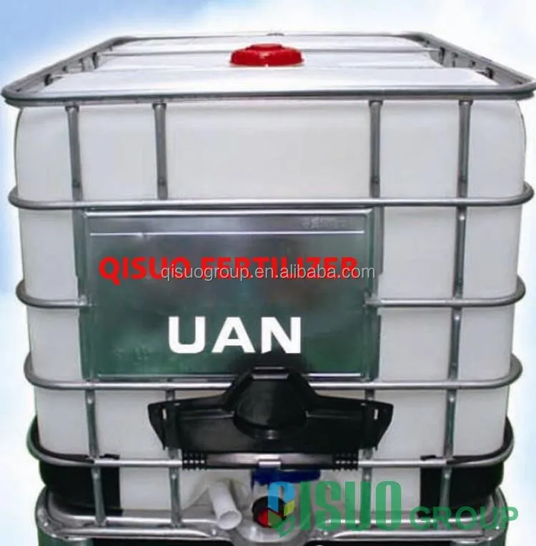 Liquid Nitrogen Fertilizer Uan Solution N32 Urea Agriculture