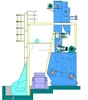 USA standard auto loading tumble belt shot blasting machine