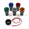 Digital Voltmeter Ammeter 22mm AC50-500V 0-100A Voltage Meter LED Pilot Light Ampermeter Current Tester 2 In 1 With CT