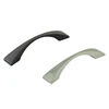 Zinc alloy faux leather furniture handle 2019.007