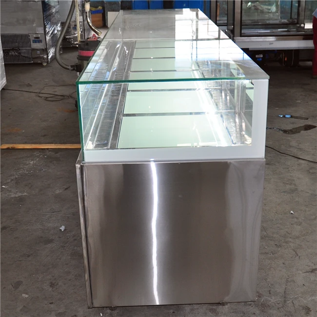 Golden Supplier Birthday Cake Dessert Shop Used Bakery Display Counter