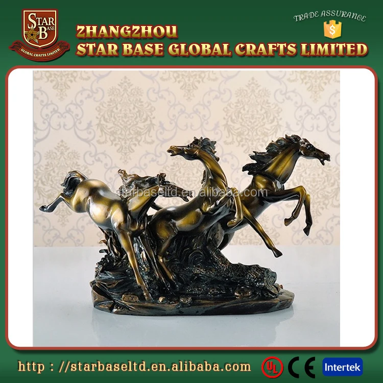 Resina Feng Shui Decorazione Antico Del Bronzo Di Stile