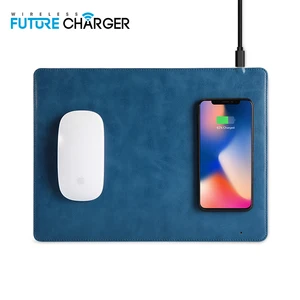 Bamboo Mouse Pad 5W 10W Fast Wireless Charger
