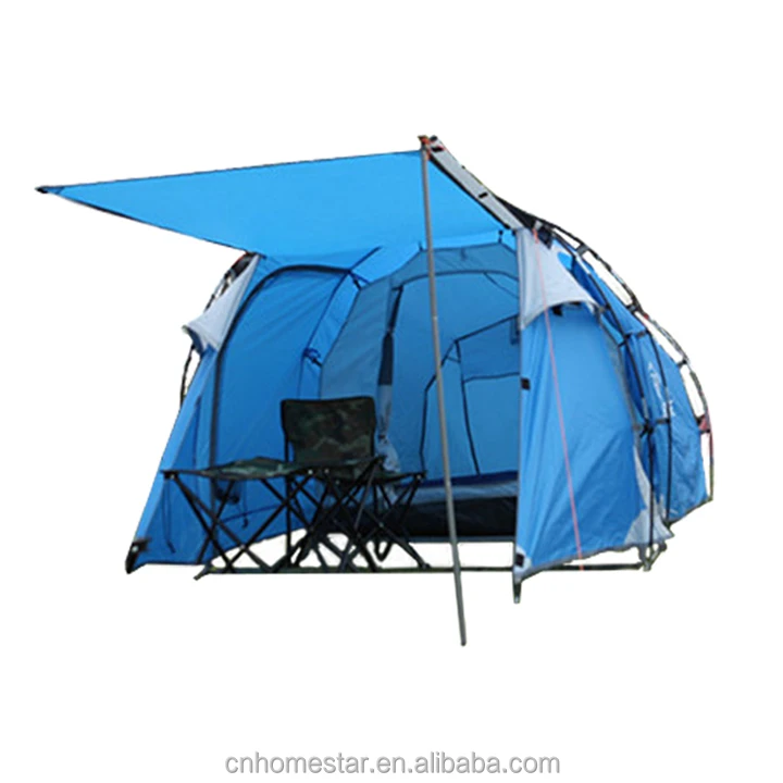 

Discount Blue outdoor tunnel tent 4-6 person for family camping, Green or customized