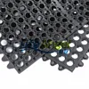 Anti Fatigue Rubber Hollow Drainage Mat offered superior cushioning support for legs of worker