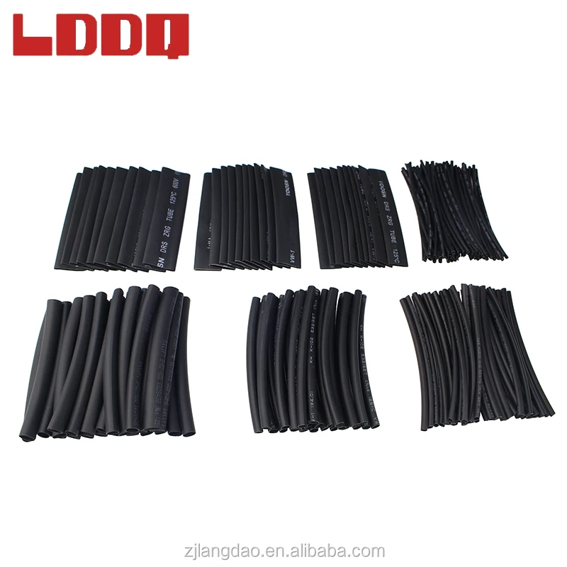 
LDDQ 220pcs assorted electric heat shrink tube electric wire repairing tubing 