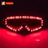 Toys Party Supplies Atmosphere Light Neon Led Glamorous Glasses Unisex Holiday Lighting Stylish Light Up Fluorescent Goggles