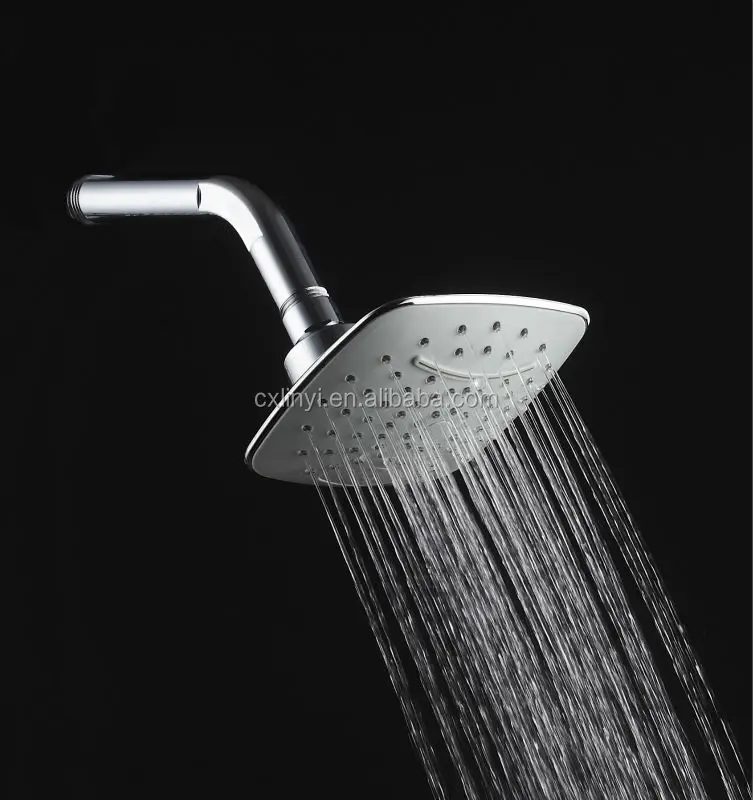Linyi Wholesale New Design Ultra Thin Abs Waterfall Shower Head,Rotating Shower Heads,Swivel