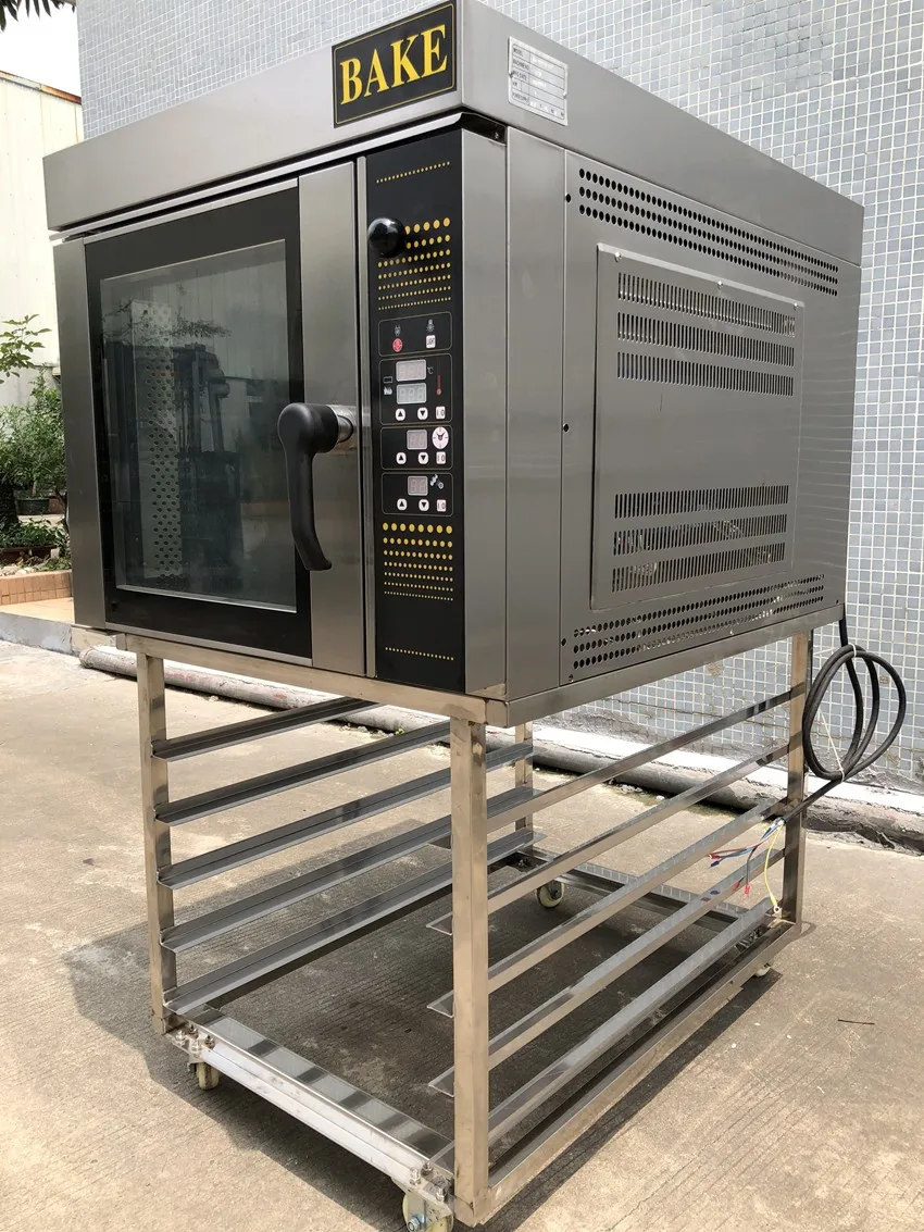 Electric 3 Phase Bread Bakery Oven Baking Convection Oven With Proofer