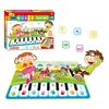 3D keyboard musical carpet children play mat