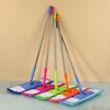 Stainless steel handle Dust Wet Damp Dry Mop Head Microfiber Professional Washable Foldable Microfiber Flat Mop Pad