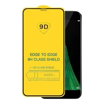 

9D full glue tempered glass For IPhone xs xr xs max Full Cover tempered glass Screen Protector for iPhone 7 8 6 9D01