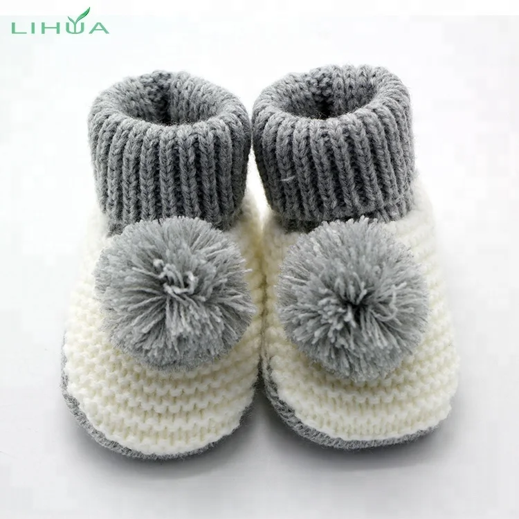 knitted baby shoes for sale