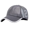 Wholesale 6 panel polyester custom patch trucker hat blank full mesh hiking cap baseball