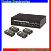 High quality vga audio extender 60m with cat5/cat6