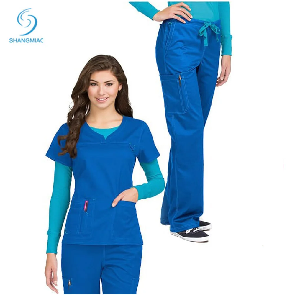 

Fashion scrubs uniforms, medical scrubs wholesale, White,blue,black, navy blue, pink. or customerized