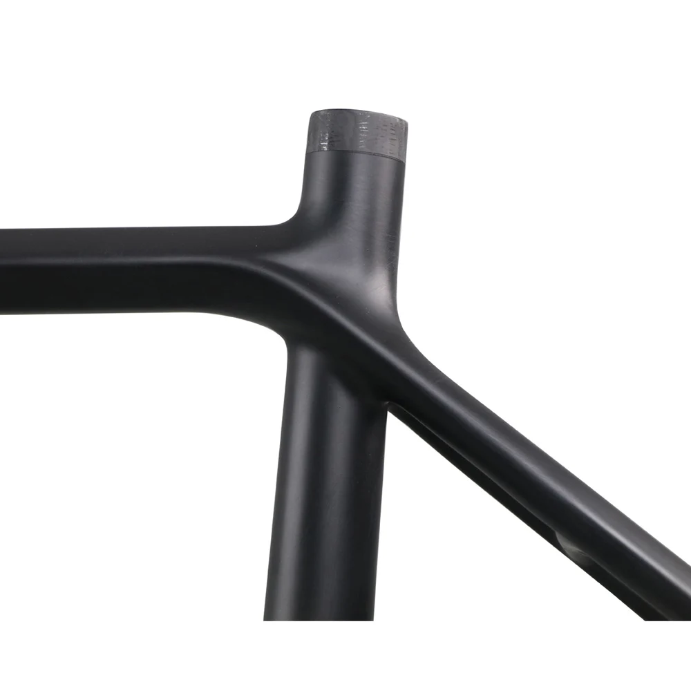 

ican New arrival 135/142mm thru axle carbon cyclocross frame with disc brake AC388 flat mount bike