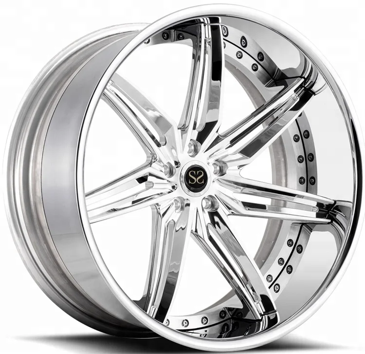 2 Piece 5x114 3 17 18 19 Inch Forged Chrome Wheels Rims Buy 5x114 3 19 Rims Chrome Rim 24 Wheels 2 Piece Rim Product On Alibaba Com