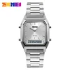 Best selling watch skmei # 1220 luxury analog digital gold watches of mens multiple time zone wrist watches