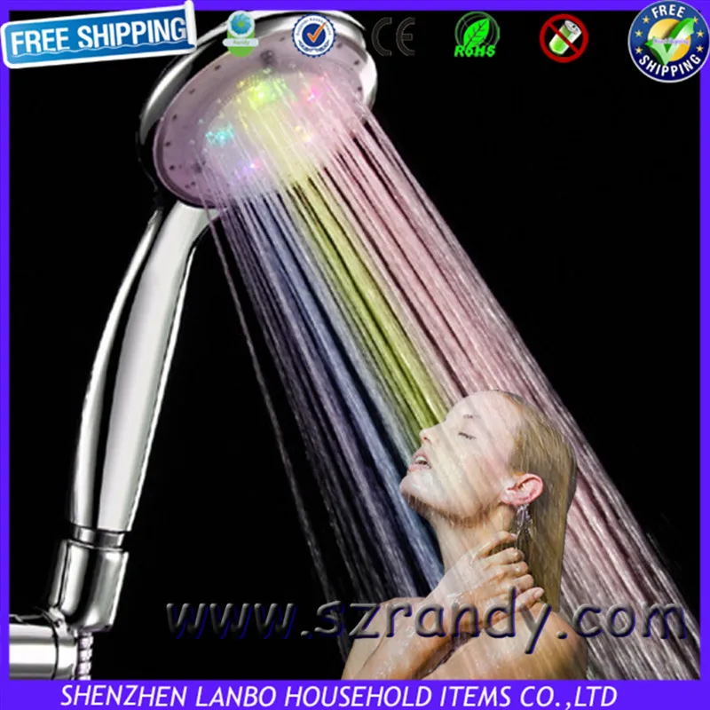 

Mulitcolor light up corner bath shower light without battery