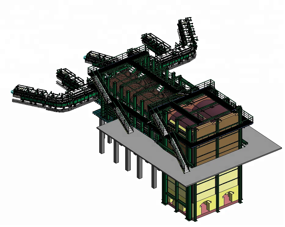 
glass factory, glass plant, glass production plant 