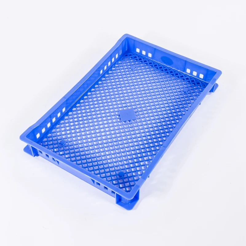 Vented Tray Hdpe Stackable Stocked Food Serving Tray For Wholesale