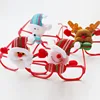 Christmas Children Decorated Eye Glasses Cartoon Snowman Elk Festival Children's Christmas Glasses Frame