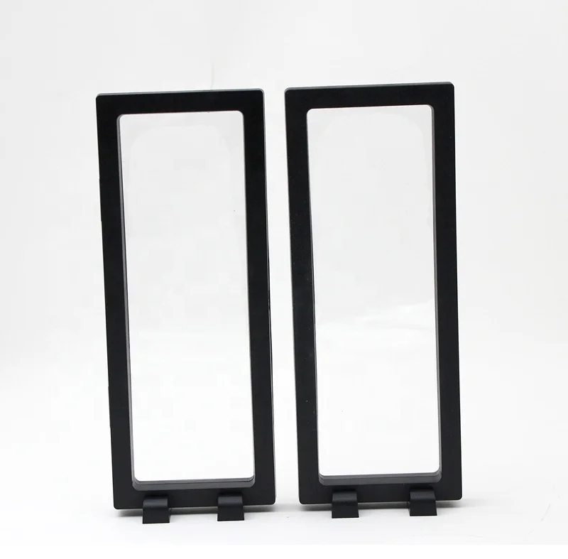 

Richpack 30x11x2cm BLACK Plastic Frame Floating necklace jewelry set Display Box, White