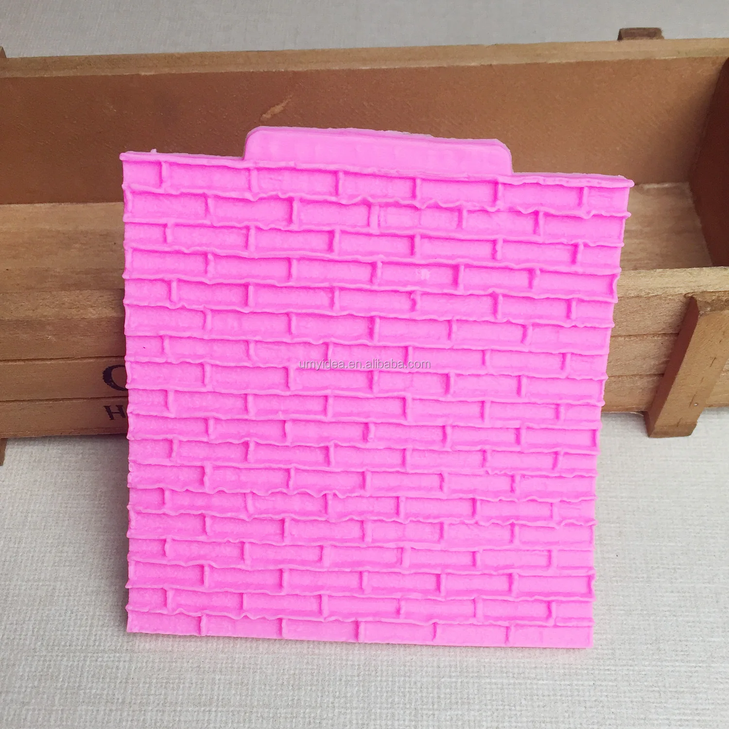 2019 NEW Silicone Fondant impression Mat Brick Wall Silicone Fondant Molds