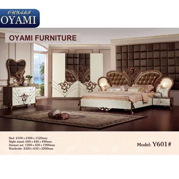 Kunstleder Anqitue Barock Doppelbett Design Möbel - Buy Doppelbett